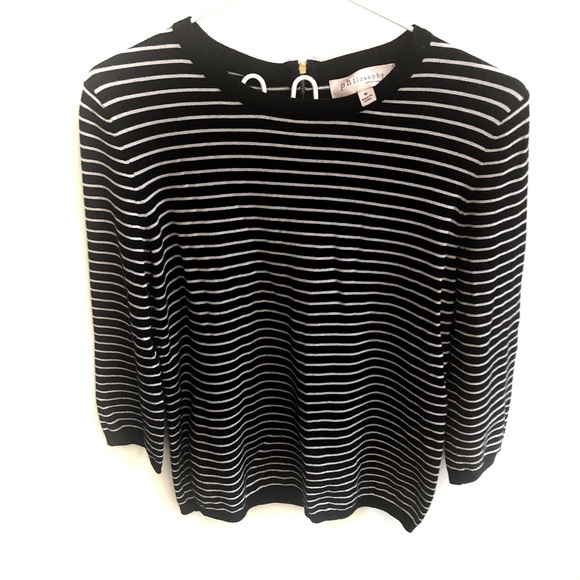 Philosophy Striped Sweater - Picture 2 of 8